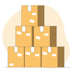 Préparation des cartons avant le déménagement